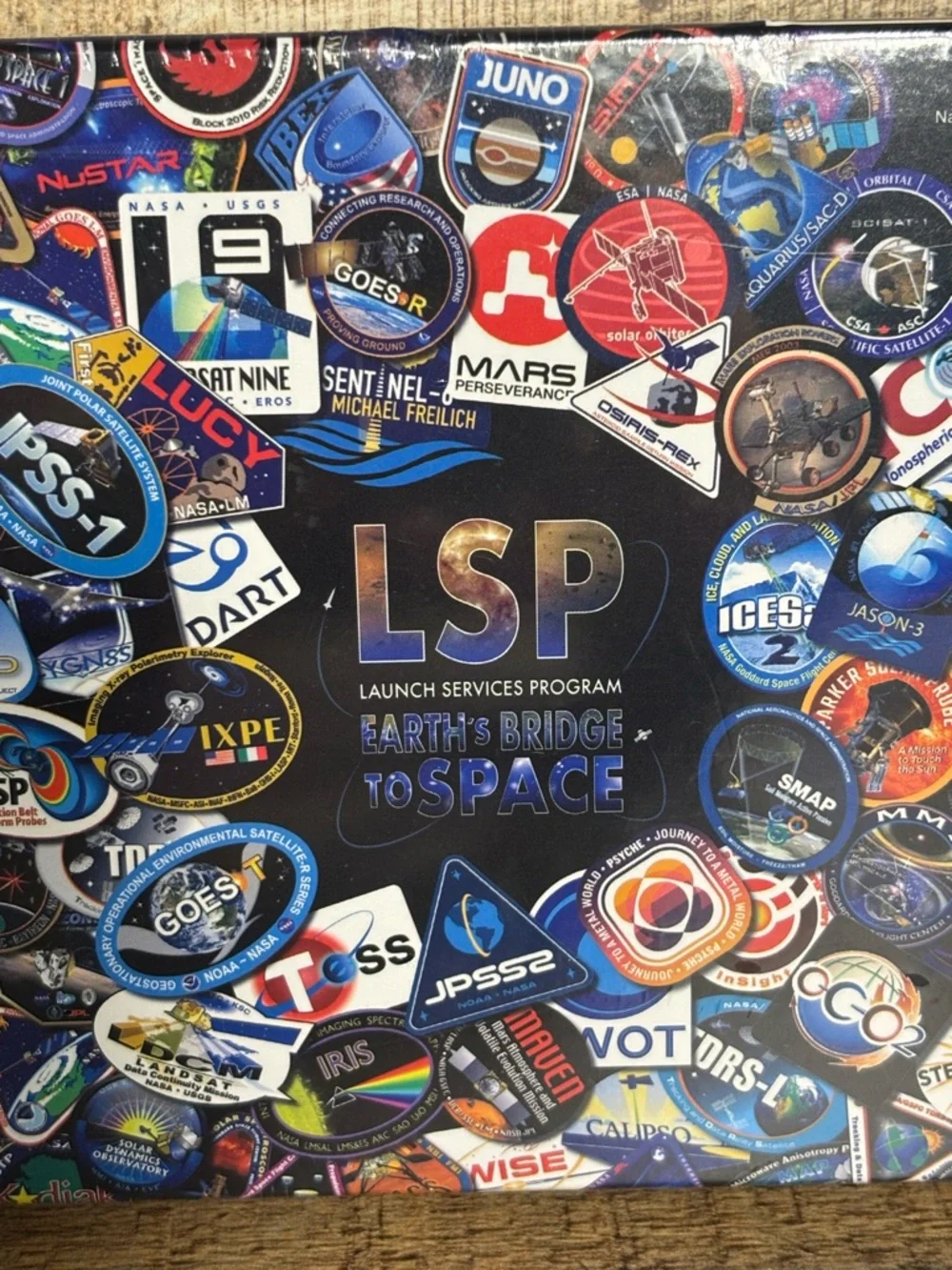 NASA LSP Launch Services Program EARTH'S BRIDGE TO SPACE 100 Pc Jigsaw Puzzle